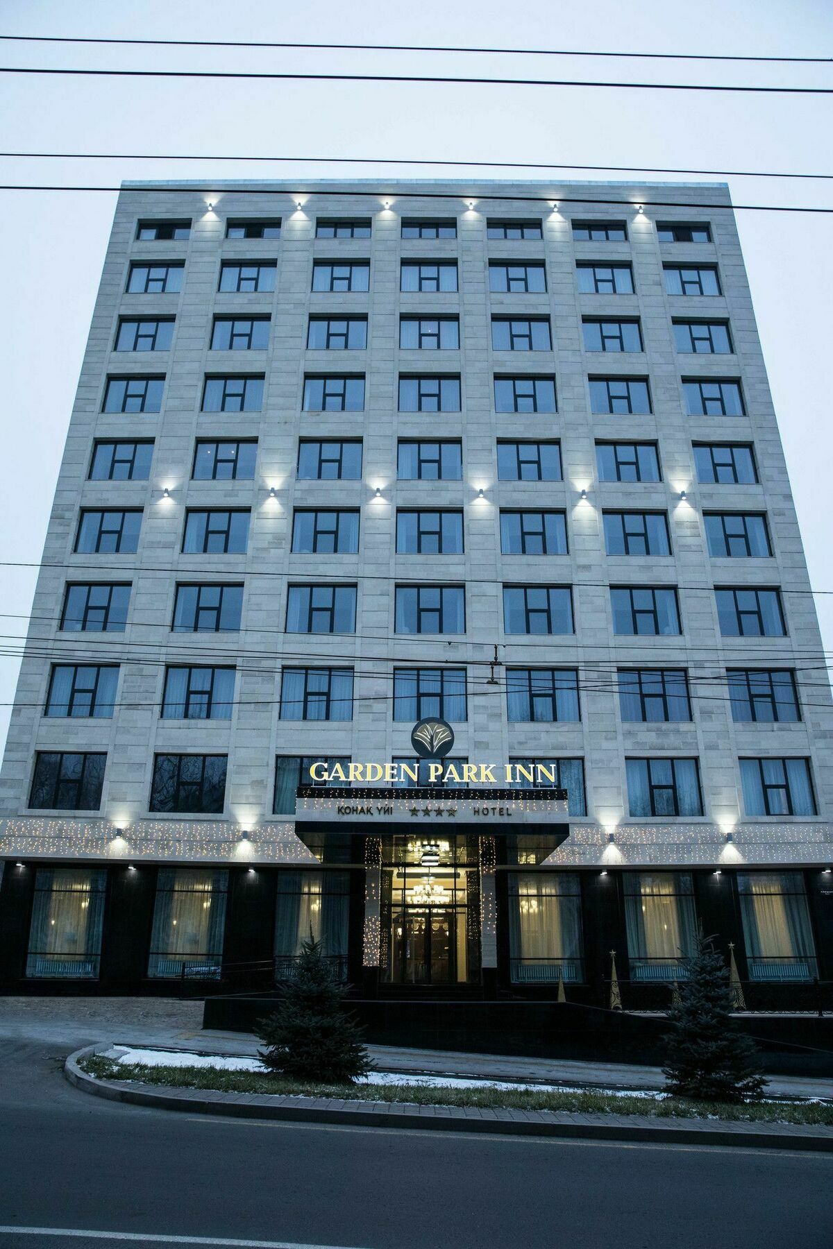 Garden Park Inn Алма Ата Екстериор снимка